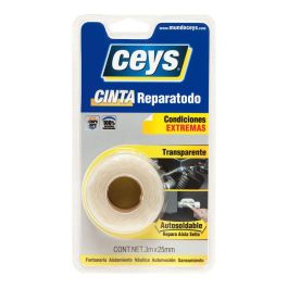 Ceys Cinta reparatodo vulcanizable autovulcanizable autosoldable sella y aísla 25 mm x 3 m Precio: 11.49999972. SKU: S7908777