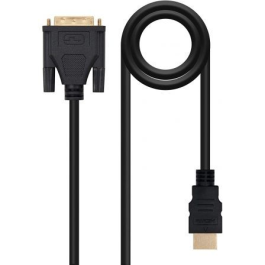 Cable HDMI a DVI NANOCABLE 10.15.0503 3 m Negro Cable HDMI a DVI NANOCABLE 10.15.0503 3 m Negro