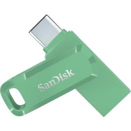 SanDisk SDDDC3-128G-G46AG Ultra Dual Drive Go USB 3.2 Gen 1 Flash Drive 128GB, USB-A/USB-C, 400MB/s Lectura, Giratorio, Verde Precio: 21.49999995. SKU: B1KCB357PT