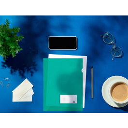 Liderpapel Carpeta Dossier Uñero A4 Verde 180 Micras