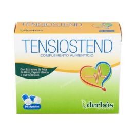DERBOS Tensiostend 60 Cápsulas – Mantenimiento normal de la tensión arterial con Olivo y Espino blanco Precio: 22.4999995. SKU: B1D47JPZ3R