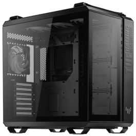 ASUS TUF Gaming GT502 PLUS Midi Tower PC Negro - 90DC0090-B19010, RGB, ATX/micro ATX/Mini-ITX, 4 bahías 2.5", 8 ranuras