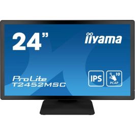 MONITOR IIYAMA 24" TACTIL CAPACITIVO T2452MSC-B1, IPS, 14 MS, HDMI, USB, DISPLAYPORT, ALT, REG INCL 90º, VESA 100 x 100 Precio: 357.79000015. SKU: B158GVBXWL