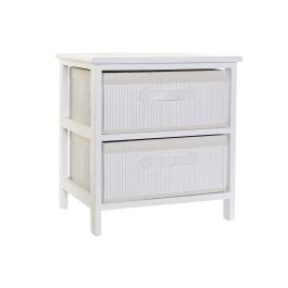Cajonera Basicos DKD Home Decor Blanco 32 x 45 x 42 cm Precio: 47.49999958. SKU: B1GAAJMH4M