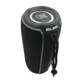 Elbe ALT-N12 Altavoz Bluetooth 20W TWS Negro IPX6 con Luces LED