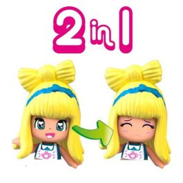 Pinypon Figura con Bolsito Cuentos Armarios con Compartimentos para Accesorios y Ropa 8 cm Modelos Surtidos +4 Años