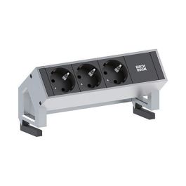 Bachmann Desk2 Regleta de Sobremesa con 3 Tomas Schuko, 16A 230V, Color Gris y Negro Inox, 902.4048 Precio: 121.847. SKU: B1JQBTCYBN