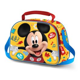 Disney Mickey Mouse Bolsa Portamerienda Infantil 3D Isotérmica Amarilla para Niños con Asa y Bandolera 5L Precio: 16.50000044. SKU: B1GGPLALJA