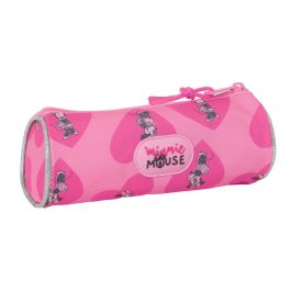 Bolso Escolar Portatodo Safta Redondo Minnie Mouse Loving 70x200x70 mm