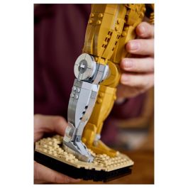 Lego Star Wars 75398 C-3PO Minifigura de Droide para Construir Kit de Modelo para Adultos