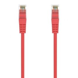 Aisens A145-0561 Cable de Red Ethernet RJ45 Cat.6A UTP 10 Gigabit AWG24 LSZH 2m Rojo