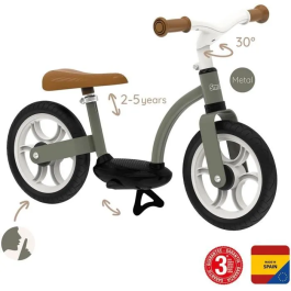 Smoby Bicicleta de Equilibrio Sin Pedales para Niños - Desarrollo de Equilibrio, Coordinación y Confianza, Transición a Bicicleta Real