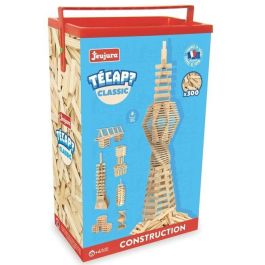 Jeujura TECAP Classic 300 Tableros de madera Juego de construcción en madera natural 300 piezas