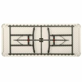 Mesa Plegable Lifetime Blanco Rectangular Acero Plástico 183 x 76 cm