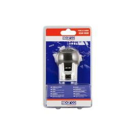 SPARCO SPC0105CH Pomo de Palanca de Cambios Lazio Cromado-Negro en Aluminio y Polipiel con Dibujo Intercambiable SPARCO SPC0105CH Pomo de Palanca de Cambios Lazio Cromado-Negro en Aluminio y Polipiel con Dibujo Intercambiable