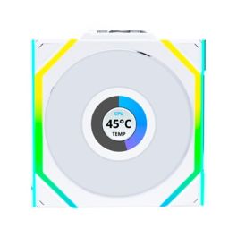 LIAN LI Ventilador para PC UNI FAN SL120 Wireless ARGB Blanco - 120mm, Control Inalámbrico 2.4GHz, 40 LEDs, FDB, hasta 2000 RPM, 64 CFM, Software L-Connect 3, 1 Unidad Precio: 32.49999984. SKU: B14949F6FQ