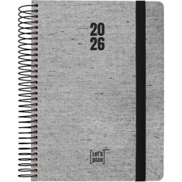 Agenda Anual (2026) Grafoplas Ecojeans Espiral Tapa Extradura Con Goma A5 210X145 D/P Negro Precio: 16.50000044. SKU: B1DDBWWE3R