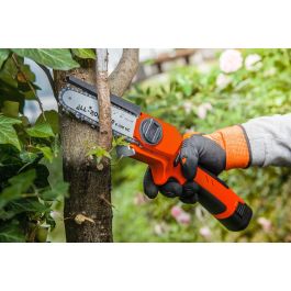 Stocker Motosierra All-Rounder e-100 uc st-320, 38cm, hasta Ø90mm, tensado automático, batería incluida