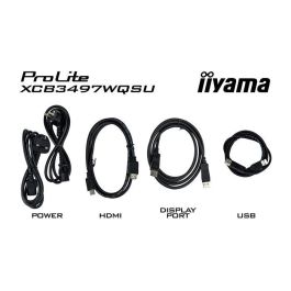 Iiyama XCB3494WQSU-B1 Monitor curvo de 34" UWQHD, panel VA, 21:9, flicker-free, luz azul reducida