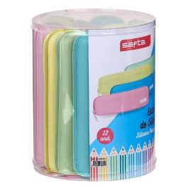 Safta Set De 12 Portatodos Estrechos Silicona Colores Surtidos