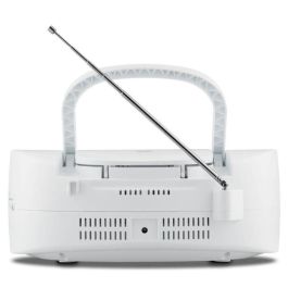 Medion MED4061275066371 Radio CD K7 FM con 2x3W RMS en Blanco