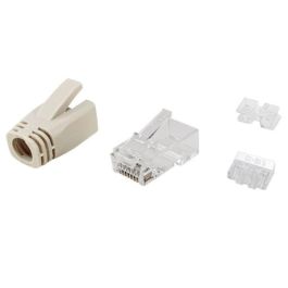 Equip Kit 100 Conectores RJ45 Cat.6A UTP con Protector y Guia Precio: 22.79000031. SKU: B17SNKRA7A