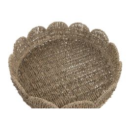 DKD Home Decor Bandeja Balines Seagrass y Metal Natural 45x45x12 cm Set 2 Unidades Precio: 53.8899999. SKU: B1F8AKBFEQ