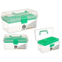 Caja Multiuso Transp Asa Color Pequeña Pincello 20X10CM (24 Unidades) Precio: 68.68999995. SKU: B1GABKV6PL
