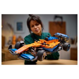 Lego 42141 Technic The McLaren Formula 1 2022 Race Car, modelo a escala F1, kit de construcción para adultos