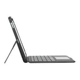 Targus VersaVu Teclado con Trackpad y Cubierta Bluetooth 5.0 para iPad Air (M2) 11" e iPad Pro 11" - Idioma Nórdico QWERTY, Negro