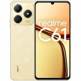 Smartphone Realme C61 4G 6,7" Unisoc 6 GB RAM 256 GB Dorado Smartphone Realme C61 4G 6,7" Unisoc 6 GB RAM 256 GB Dorado Precio: 134.98999943. SKU: B13VXXSBNC