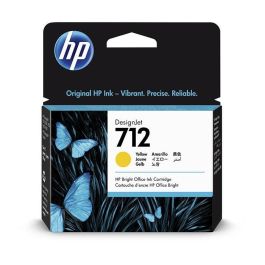 HP Cartucho Tinta Amarillo DesignJet 712 Original 29ml, Tintas Bright Office para Impresión Fiable y Larga Vida de Cabezal Precio: 41.50000041. SKU: S8409412