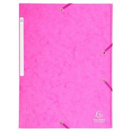 Carpeta De Gomas Y Solapas Exacompta Maxi Carton A4 Con Etiqueta Fucsia Precio: 2.59000016. SKU: B1G3VKCGLQ