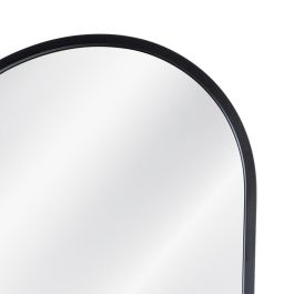 Espejo Negro Aluminio Decoración 80 X 2,80 X 180 cm