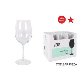 Inde Copa de Vino 'Vega', 36 cl - Copa para vino tinto o blanco, diámetro 6.4 x 20.2 cm, cristal (24 Unidades) Precio: 39.6033. SKU: B18YYAP43Z