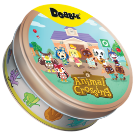 Asmodee Juego Dobble Animal Crossing DOBAC07ML2 Juego de Observación y Velocidad para +6 Años Español
