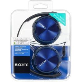 Sony MDRZX310APL Auriculares Supraaurales Plegables con Micrófono Jack 3.5mm Diafragma 30mm 10-24.000 Hz Azules