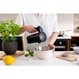 Kitchenaid Batidora Amasadora Inalámbrica 5KHMR762BM con Batería GO, 7 Velocidades, Negro Mate