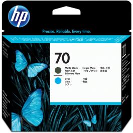 HP Cabezal de impresión C9404A Negro Mate y Cian para Fotógrafos Profesionales Precio: 110.58999974. SKU: S8409575