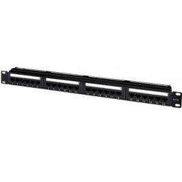 AISENS - PATCH PANEL DE 24 PUERTOS RJ45 CAT.6 UTP, 19 1U DUAL IDC, NEGRO Precio: 20.89000023. SKU: B16V8QVBZK