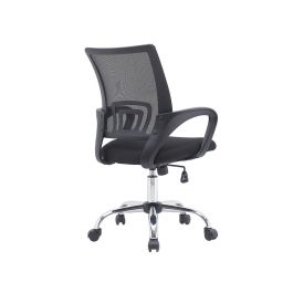 Silla Q-Connect Oficina Siena Malla Base Metalica Alt Max 1000 Anc 560 Prof 570 Ruedas Premium Color Negro