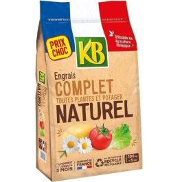 KB KBCOMP5 Fertilizante Completo Universal 5 kg - Nutrición prolongada hasta 3 meses - Para hasta 100 m²
