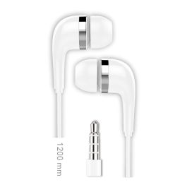 Tech One Tech Auriculares con micrófono, cable 1.2 m, frecuencia 20-20000 Hz, blanco Tech One Tech Auriculares con micrófono, cable 1.2 m, frecuencia 20-20000 Hz, blanco Precio: 3.50000002. SKU: B1FEGDJVQT