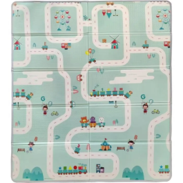Tineo TIN3275056061108 Tapete de Juego Reversible Maxi 150 x 180 cm Diseño Animales / Pista de Coches Precio: 49.50000011. SKU: B15VSAMLJY