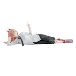 Banpresto Figura Chainsaw Man Power - Personaje reclinado con expresión pícara, 22 cm Precio: 31.89000012. SKU: B13FCFM8TK