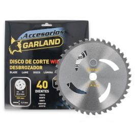 Garland Disco de Corte para Desbrozadora, 40 Dientes, Ø255 x 1,3 x 25,4 mm, Widia, Más de 34 c.c. Precio: 11.94999993. SKU: B19E4MF24R