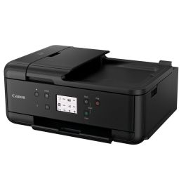 Canon TR7650 Impresora Multifunción 4 en 1 Inyección Color Wi-Fi ADF Dúplex Fax 5 Tintas Pantalla Táctil Oficina Hogar