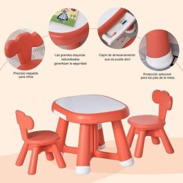 Set de mesa + dos sillas 64*52*45,5 cm Set de mesa + dos sillas 64*52*45,5 cm