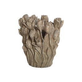 Jarron Shabby DKD Home Decor Gris 27 x 32 x 29 cm
