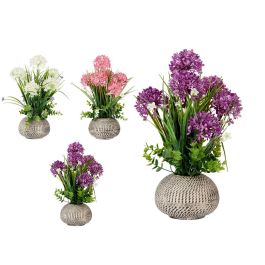 Maceta Rustica Redonda Surtidos Colores Ibergarden 20X37CM (6 Unidades) Precio: 63.78999968. SKU: B18QE6579T